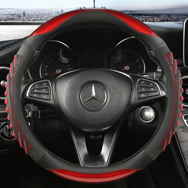 Three-dimensional Honeycomb Steering Wheel Cover