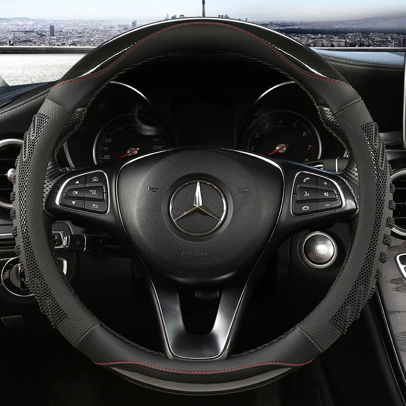 Three-dimensional Honeycomb Steering Wheel Cover