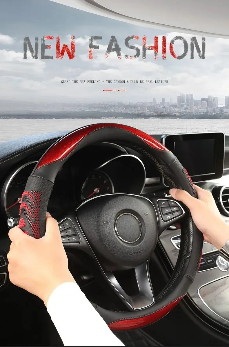 Three-dimensional Honeycomb Steering Wheel Cover