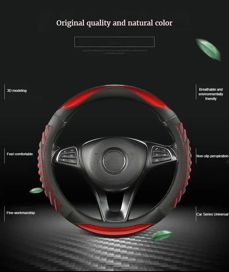 Three-dimensional Honeycomb Steering Wheel Cover