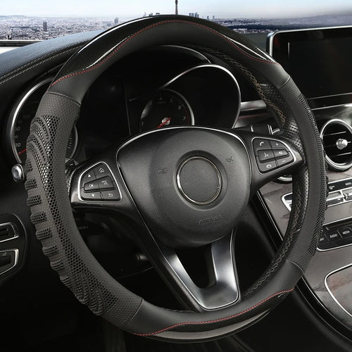 Three-dimensional Honeycomb Steering Wheel Cover