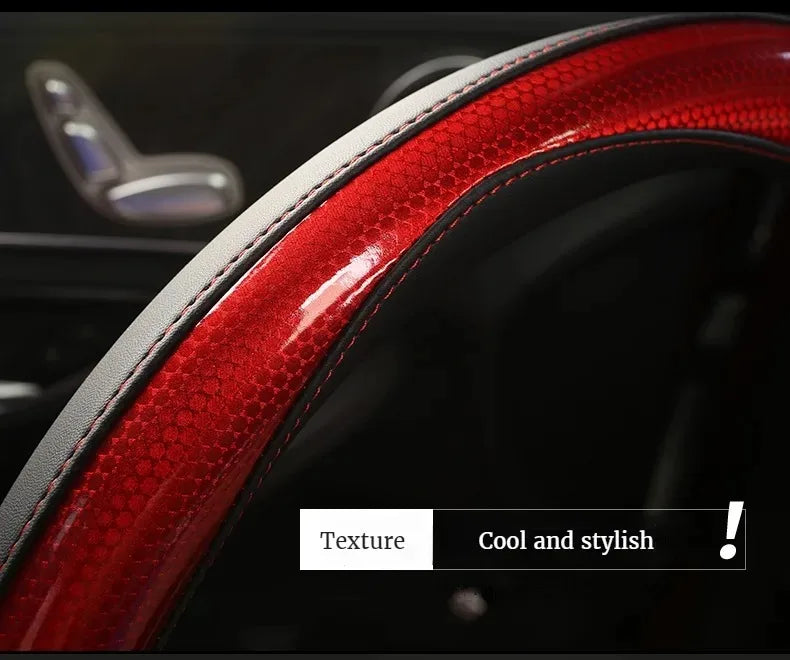 Three-dimensional Honeycomb Steering Wheel Cover