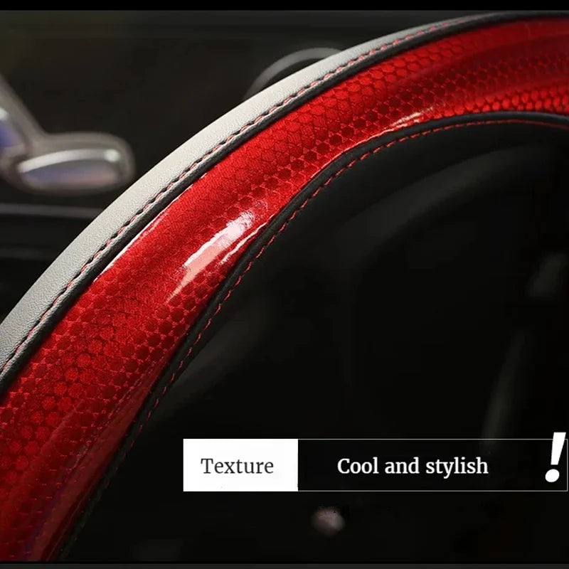 Three-dimensional Honeycomb Steering Wheel Cover