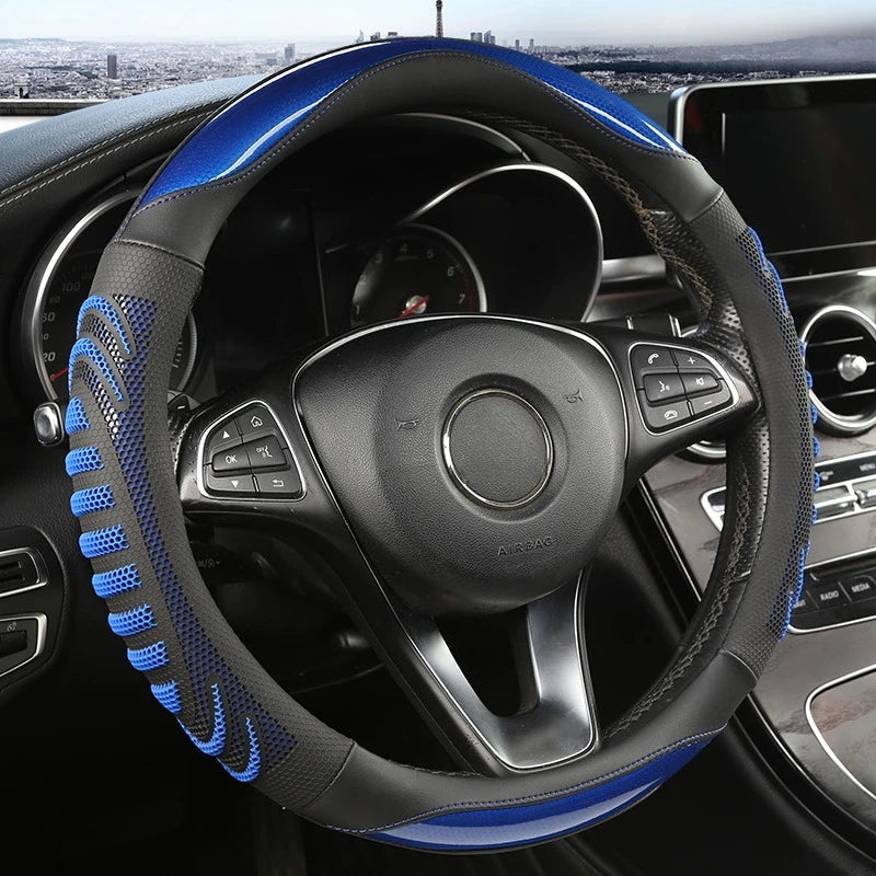 Three-dimensional Honeycomb Steering Wheel Cover