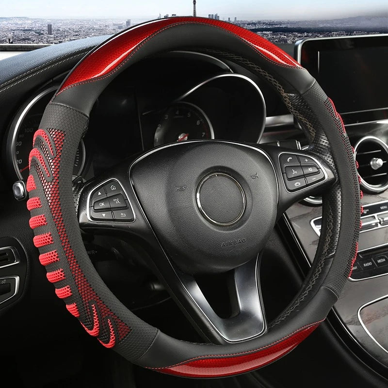 Three-dimensional Honeycomb Steering Wheel Cover